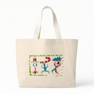 Abstract Christmas Art bag