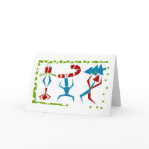 Abstract Christmas Art cards by naturetees Abstract Christmas Art cards