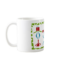 Abstract Christmas Art mugs by naturetees Abstract Christmas Art mugs