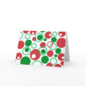 Abstract Christmas Gifts card