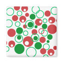 Abstract Christmas Magnet magnet