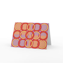 Abstract Circle Design Card by lisajparker Abstract Circle Design Card