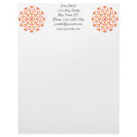 Abstract Circle Letterhead Template