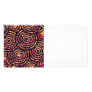 Abstract circle customized photo card