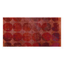 Abstract Circles: Custom Template: Customize It! Customized Photo Card