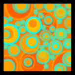 Abstract Circles posters