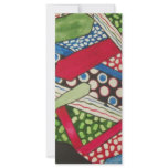 abstract circles full color rack card