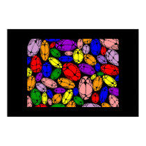 Abstract Clams posters