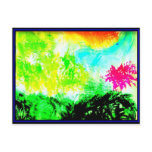 Abstract Color Post Card