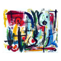 Abstract Color Whimsy posters by donnabellas Abstract Color Whimsy posters
