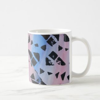 Abstract Colorful 2 Mugs