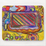 Abstract Colorful Artwork Mouse Pad