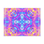 Abstract Colorful Mandala Postcards