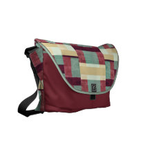 Abstract Colorful Messenger Bag messenger bags