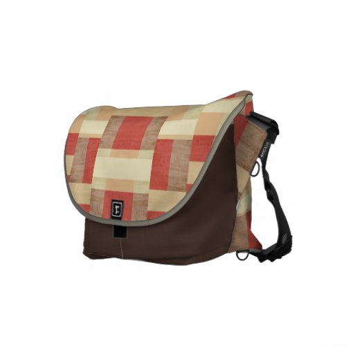 Abstract Colorful Messenger Bag