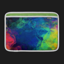 Abstract Colorful Paper Art MacBook Air Cas ipad sleeves
