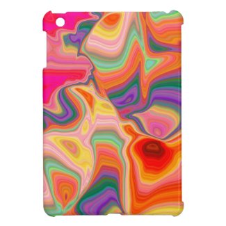 Abstract colorful pattern iPad mini covers