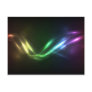 Abstract Colorful Rainbow Postcard