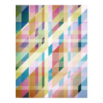 Abstract Colorful Stripes posters