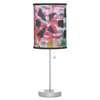 Abstract Colorful Table Lamp