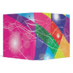 Abstract Colour 3 Ring Binders Abstract Colour 3 Ring Binders