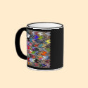 Abstract Colour Coffee Mug by JKdesigns Abstract Colour Coffee Mug