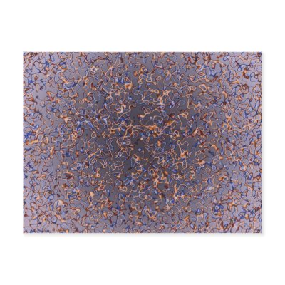 Abstract composition #15 post card by fractalbeauty