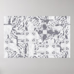 Abstract composition #4 poster