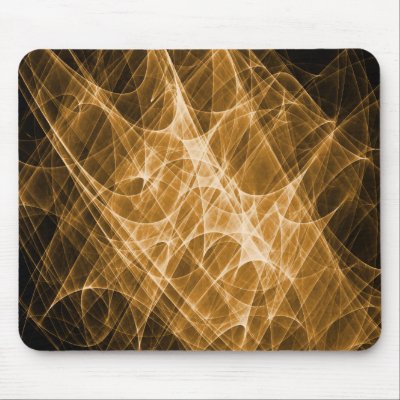 Abstract composition #6 mouse pad by fractalbeauty