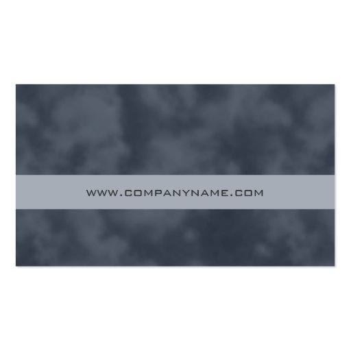 Abstract Computer Financial Business Card Gray (front side)