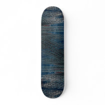 Abstract Construction of warehouse storage buildin Skateboard Deck