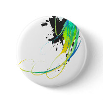 Abstract cool waters Paint Splatters Buttons