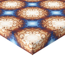 Abstract Copper Pattern Canvas Print