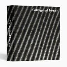 Abstract - Corrugated Terrain (1in) Vinyl Binder