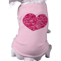 Abstract Crackle Doggie Tshirt