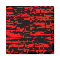 Abstract Crackle Refrigerator Magnet