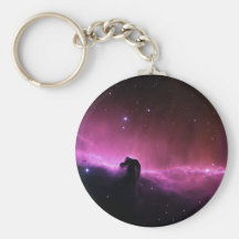 Abstract Crazy Purple Space View Key Chains