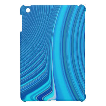 Abstract Creation (Electric Blue) Case For The iPad Mini