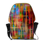 Abstract Cross Designer Messenger Bag