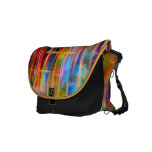 Abstract Cross Designer Messenger Bag