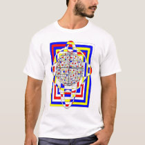 Abstract Cross t-shirts by ElizaKendall Abstract Cross t-shirts
