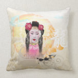 Abstract Cultural Art Throw Pillow