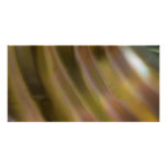 Abstract Curve Personalized Photo Card