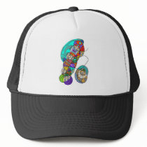 Abstract Curves A101 hats