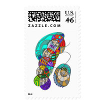 Abstract Curves A101 postage