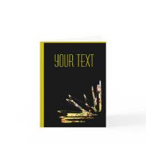 cards, birthday cards, any card, thank you, ginette, design, modern, abstract, contemporary, art, artsy, artful, Card with custom graphic design