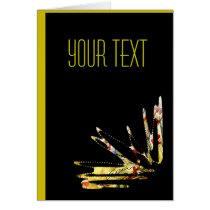 cards, birthday cards, any card, thank you, ginette, design, modern, abstract, contemporary, art, artsy, artful, Card with custom graphic design