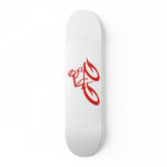 Abstract Cycler Sports Skateboard Deck