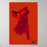 ABSTRACT DANCER posters