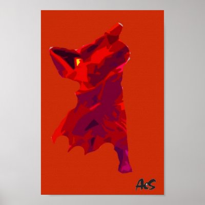 ABSTRACT DANCER POSTERS by AFROFUSION